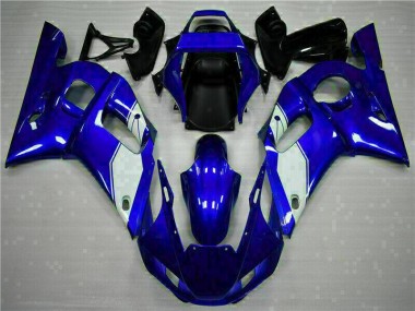 Inexpensive 1998-2002 Blue Yamaha YZF R6 Replacement Motorcycle Fairings