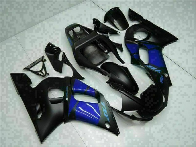 Inexpensive 1998-2002 Blue Black Yamaha YZF R6 Bike Fairing Kit Inexpensive 1998-2002 Blue Black Yamaha YZF R6 Bike Fairing Kit