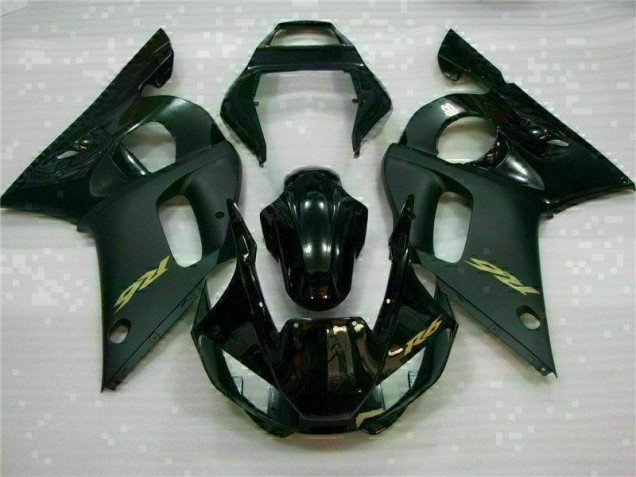 Inexpensive 1998-2002 Black Yamaha YZF R6 Motorcycle Replacement Fairings Inexpensive 1998-2002 Black Yamaha YZF R6 Motorcycle Replacement Fairings