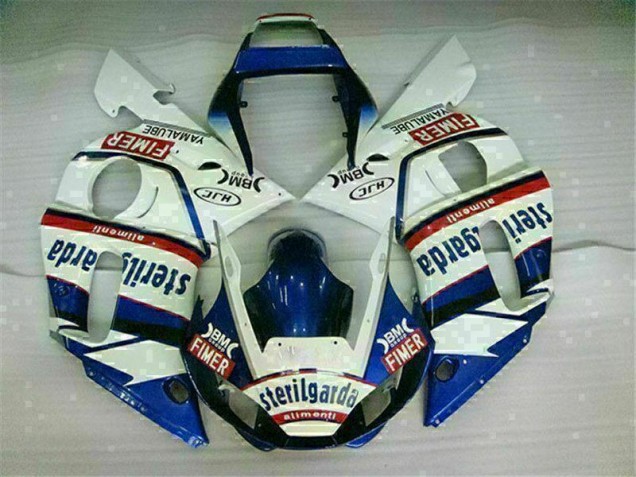 Inexpensive 1998-2002 Blue White Yamaha YZF R6 Motorcycle Fairings Kit Inexpensive 1998-2002 Blue White Yamaha YZF R6 Motorcycle Fairings Kit