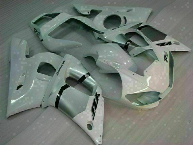 Inexpensive 1998-2002 White Yamaha YZF R6 Motorbike Fairing Inexpensive 1998-2002 White Yamaha YZF R6 Motorbike Fairing