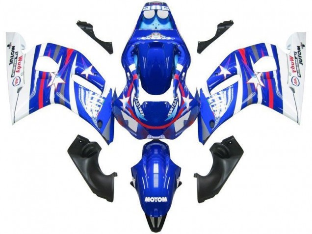 Inexpensive 1998-2002 Blue White Star Fiat Yamaha YZF R6 Motorcyle Fairings Inexpensive 1998-2002 Blue White Star Fiat Yamaha YZF R6 Motorcyle Fairings
