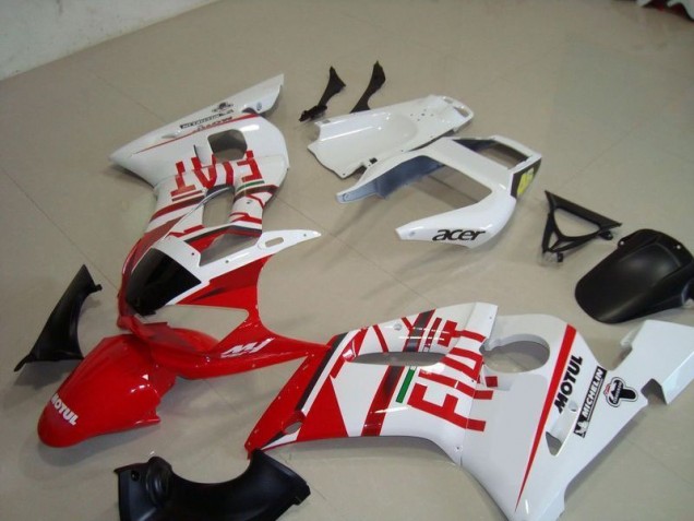 Inexpensive 1998-2002 White Red Fiat Motul Acer Yamaha YZF R6 Motorcycle Fairing Kit Inexpensive 1998-2002 White Red Fiat Motul Acer Yamaha YZF R6 Motorcycle Fairing Kit