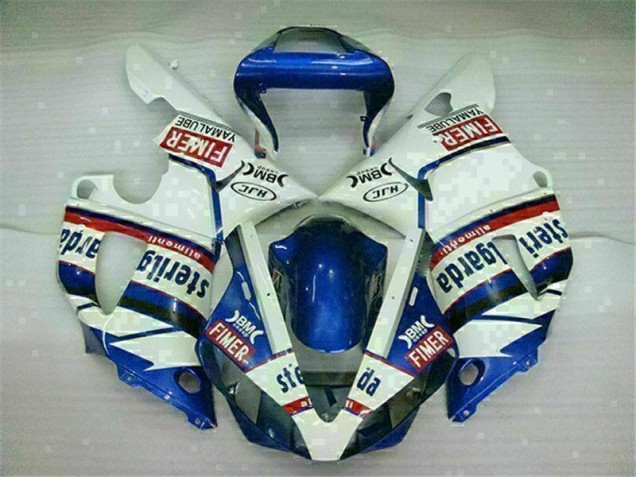 Inexpensive 2000-2001 Blue White Yamaha YZF R1 Replacement Fairings Inexpensive 2000-2001 Blue White Yamaha YZF R1 Replacement Fairings