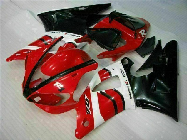 Inexpensive 2000-2001 Red Yamaha YZF R1 Motorcycle Fairings Kit Inexpensive 2000-2001 Red Yamaha YZF R1 Motorcycle Fairings Kit