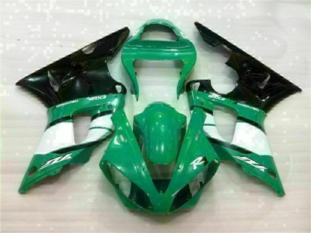 Inexpensive 2000-2001 Green Yamaha YZF R1 Motorcylce Fairings Inexpensive 2000-2001 Green Yamaha YZF R1 Motorcylce Fairings
