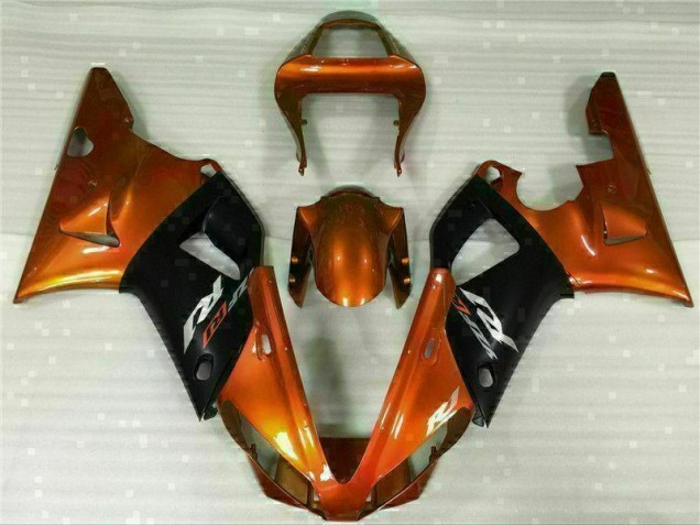 Inexpensive 2000-2001 Orange Yamaha YZF R1 Motorbike Fairings Inexpensive 2000-2001 Orange Yamaha YZF R1 Motorbike Fairings