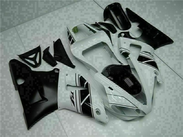Inexpensive 2000-2001 White Yamaha YZF R1 Motorbike Fairing & Bodywork