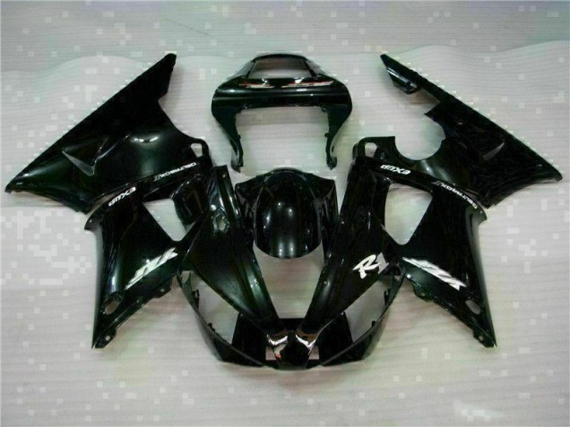 Inexpensive 2000-2001 Black Yamaha YZF R1 Motorcycle Fairing Kit Inexpensive 2000-2001 Black Yamaha YZF R1 Motorcycle Fairing Kit