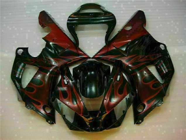 Inexpensive 2000-2001 Orange Yamaha YZF R1 Bike Fairings Inexpensive 2000-2001 Orange Yamaha YZF R1 Bike Fairings