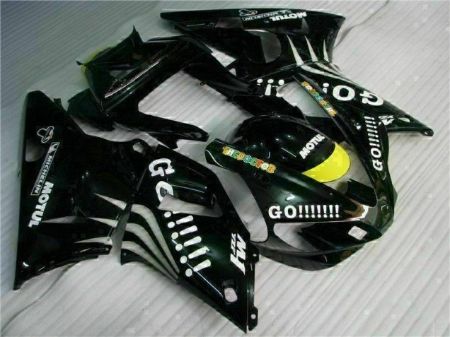 Inexpensive 2000-2001 Black Yamaha YZF R1 Bike Fairing Inexpensive 2000-2001 Black Yamaha YZF R1 Bike Fairing