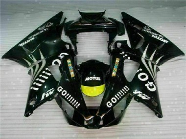 Inexpensive 2000-2001 Black Yamaha YZF R1 Bike Fairing