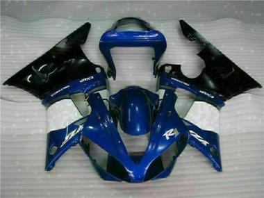 Inexpensive 2000-2001 Blue Yamaha YZF R1 Bike Fairings