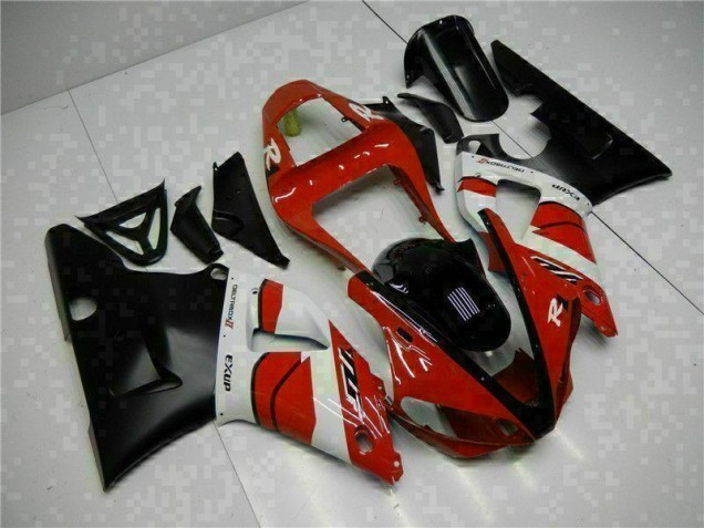 Inexpensive 2000-2001 Red Black Yamaha YZF R1 Motorbike Fairing Kits