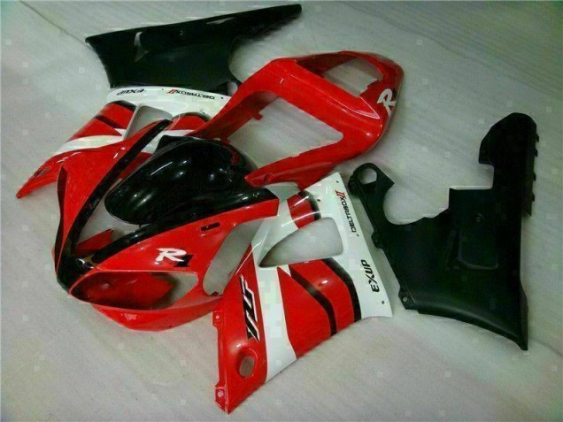 Inexpensive 2000-2001 Red Yamaha YZF R1 Motorcycle Replacement Fairings Inexpensive 2000-2001 Red Yamaha YZF R1 Motorcycle Replacement Fairings