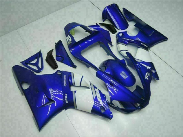 Inexpensive 2000-2001 Blue Yamaha YZF R1 Motorcycle Fairings Kit Inexpensive 2000-2001 Blue Yamaha YZF R1 Motorcycle Fairings Kit