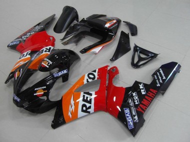 Inexpensive 2000-2001 Repsol Yamaha YZF R1 Motorcyle Fairings