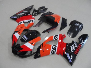 Inexpensive 2000-2001 Repsol Yamaha YZF R1 Replacement Fairings