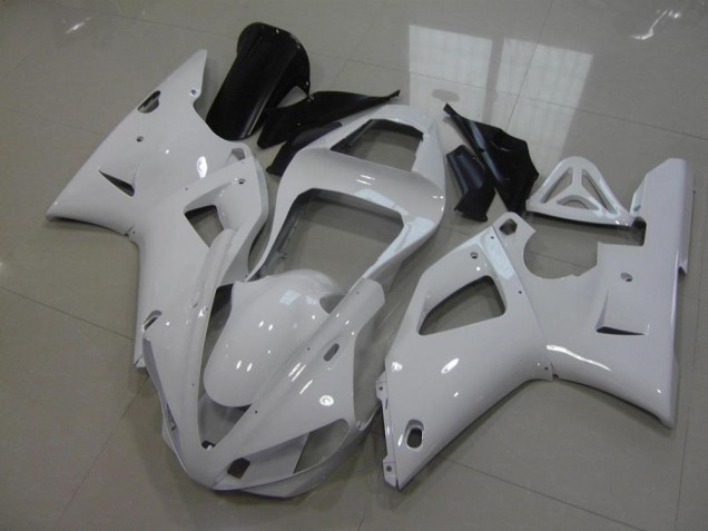 Inexpensive 2000-2001 White No Decals Yamaha YZF R1 Motor Fairings