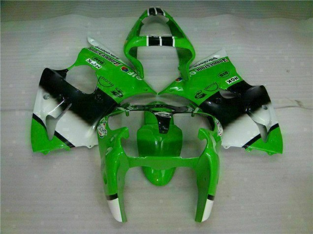 Inexpensive 2000-2002 Green Black Kawasaki ZX6R Motorbike Fairing Inexpensive 2000-2002 Green Black Kawasaki ZX6R Motorbike Fairing