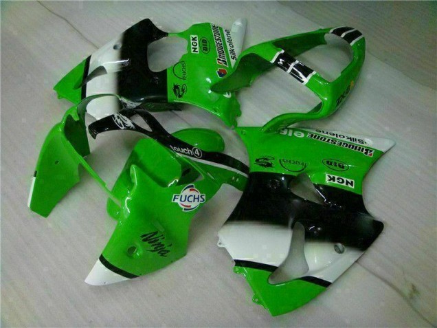 Inexpensive 2000-2002 Green Black Kawasaki ZX6R Motorbike Fairing Inexpensive 2000-2002 Green Black Kawasaki ZX6R Motorbike Fairing