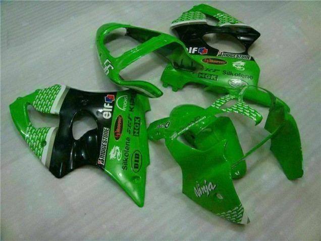 Inexpensive 2000-2002 Green Black Kawasaki ZX6R Motor Bike Fairings Inexpensive 2000-2002 Green Black Kawasaki ZX6R Motor Bike Fairings