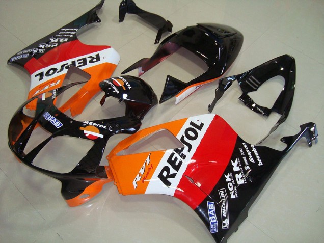 Inexpensive 2000-2006 Repsol Honda VTR1000 Motorbike Fairings