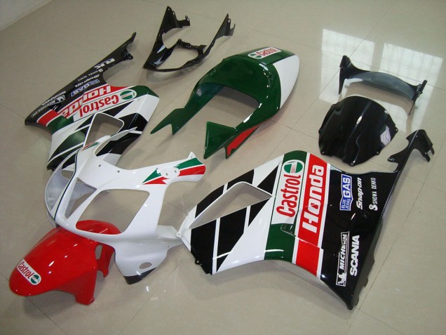 Inexpensive 2000-2006 Castrol Honda VTR1000 Bike Fairings