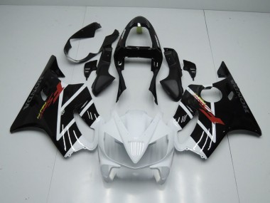 Inexpensive 2001-2003 Black White Honda CBR600 F4i Bike Fairings