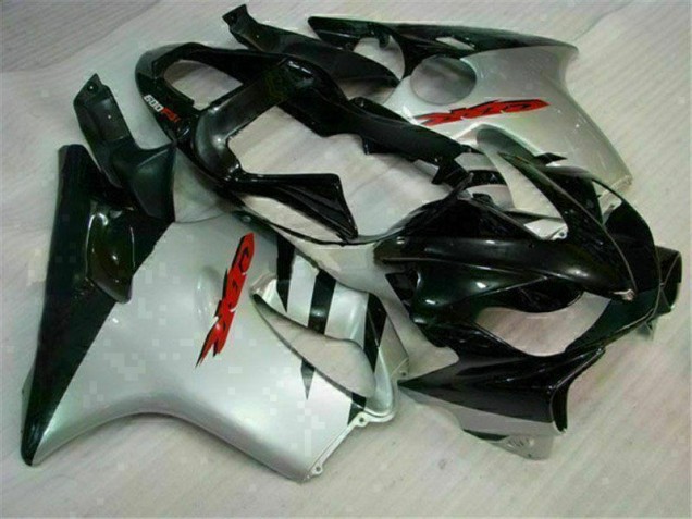 Inexpensive 2001-2003 Black Silver Honda CBR600 F4i Bike Fairing Kit