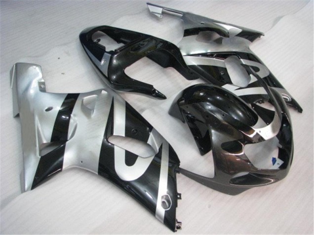 Inexpensive 2001-2003 Silver Black Suzuki GSXR 600/750 Bike Fairings Inexpensive 2001-2003 Silver Black Suzuki GSXR 600/750 Bike Fairings