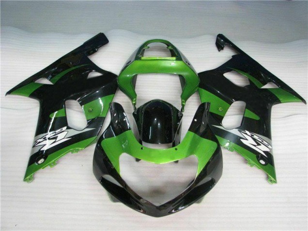 Inexpensive 2001-2003 Green Black Suzuki GSXR 600/750 Motorbike Fairing Inexpensive 2001-2003 Green Black Suzuki GSXR 600/750 Motorbike Fairing