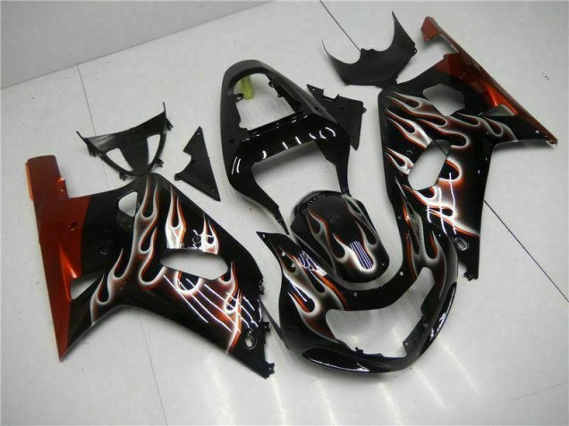 Inexpensive 2001-2003 Black Suzuki GSXR 600/750 Motorcycle Bodywork Inexpensive 2001-2003 Black Suzuki GSXR 600/750 Motorcycle Bodywork