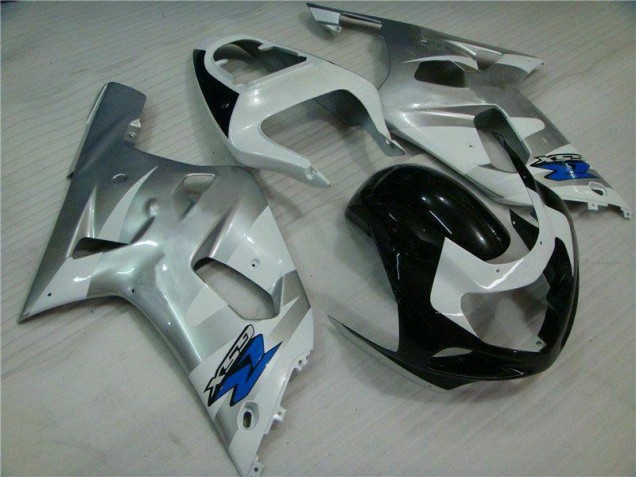 Inexpensive 2001-2003 Silver Black Suzuki GSXR 600/750 Motorbike Fairing Kits Inexpensive 2001-2003 Silver Black Suzuki GSXR 600/750 Motorbike Fairing Kits