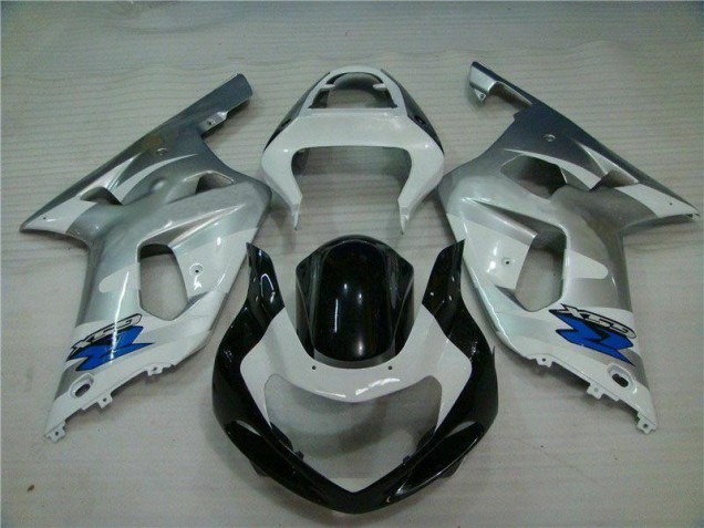 Inexpensive 2001-2003 Silver Black Suzuki GSXR 600/750 Motorbike Fairing Kits Inexpensive 2001-2003 Silver Black Suzuki GSXR 600/750 Motorbike Fairing Kits
