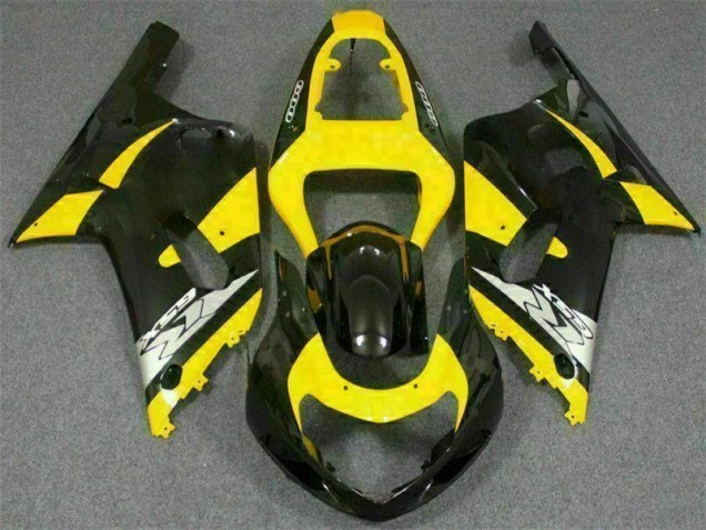 Inexpensive 2001-2003 Yellow Black Suzuki GSXR 600/750 Motorcycle Replacement Fairings Inexpensive 2001-2003 Yellow Black Suzuki GSXR 600/750 Motorcycle Replacement Fairings