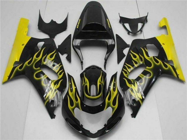 Inexpensive 2001-2003 Black Suzuki GSXR 600/750 Motorbike Fairing Inexpensive 2001-2003 Black Suzuki GSXR 600/750 Motorbike Fairing