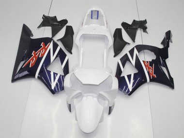 Inexpensive 2002-2003 Dark Blue White Honda CBR900RR 954 Motorcycle Replacement Fairings