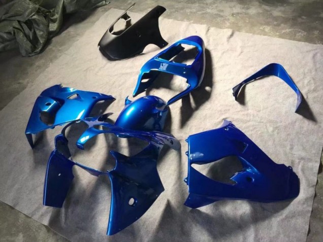 Inexpensive 2002-2003 Blue Matte Black Kawasaki ZX9R Motorbike Fairings