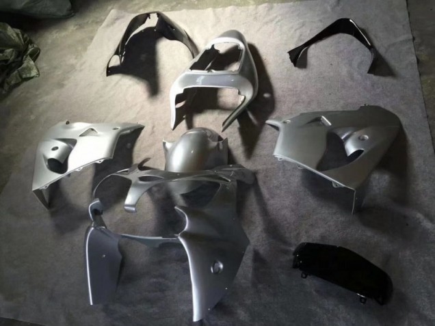 Inexpensive 2002-2003 Silver Glossy Black Kawasaki ZX9R Motorcycle Fairing Kits Inexpensive 2002-2003 Silver Glossy Black Kawasaki ZX9R Motorcycle Fairing Kits