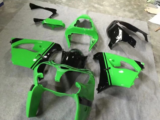 Inexpensive 2002-2003 Green Glossy Black Kawasaki ZX9R Motorbike Fairing Inexpensive 2002-2003 Green Glossy Black Kawasaki ZX9R Motorbike Fairing