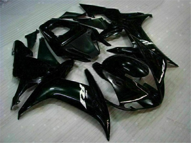 Inexpensive 2002-2003 Black Yamaha YZF R1 Moto Fairings Inexpensive 2002-2003 Black Yamaha YZF R1 Moto Fairings