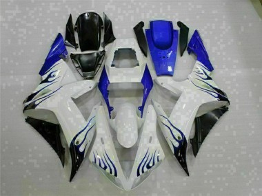 Inexpensive 2002-2003 White Yamaha YZF R1 Motorbike Fairings