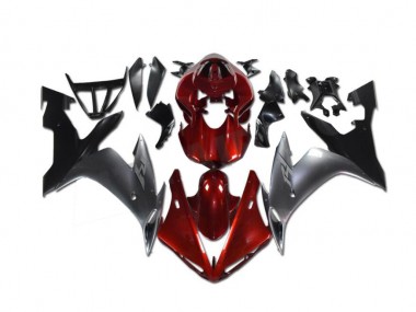 Inexpensive 2002-2003 Red Grey Black Yamaha YZF R1 Motorcyle Fairings