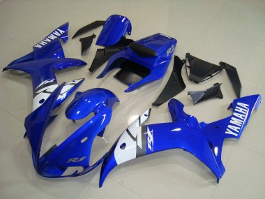 Inexpensive 2002-2003 White Blue Yamaha YZF R1 Motor Bike Fairings