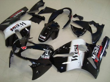 Inexpensive 2002-2005 West Kawasaki Ninja ZX12R Motorcycle Fairing Kits & Plastic Bodywork MF3803