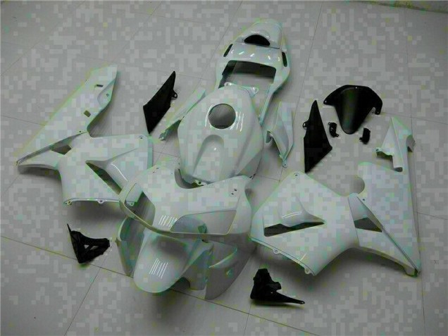 Inexpensive 2003-2004 White Honda CBR600RR Motorcyle Fairings & Bodywork Inexpensive 2003-2004 White Honda CBR600RR Motorcyle Fairings & Bodywork