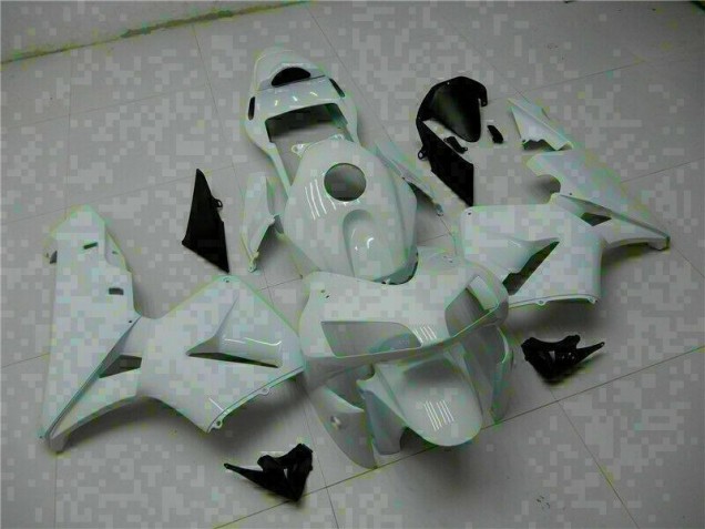 Inexpensive 2003-2004 White Honda CBR600RR Motorcyle Fairings & Bodywork Inexpensive 2003-2004 White Honda CBR600RR Motorcyle Fairings & Bodywork
