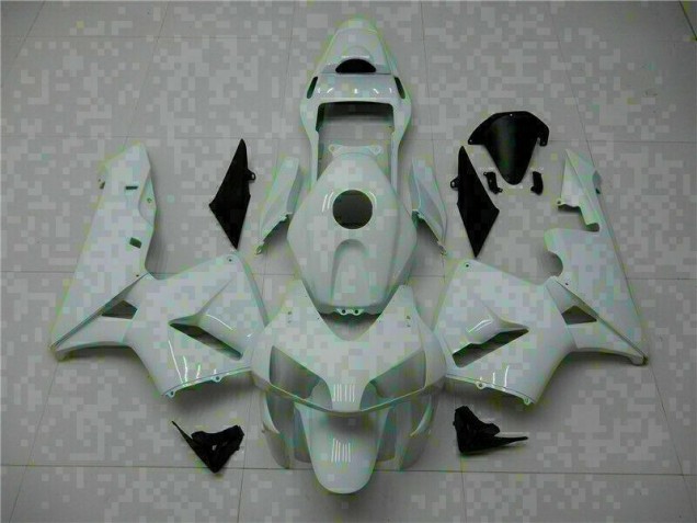 Inexpensive 2003-2004 White Honda CBR600RR Motorcyle Fairings & Bodywork Inexpensive 2003-2004 White Honda CBR600RR Motorcyle Fairings & Bodywork