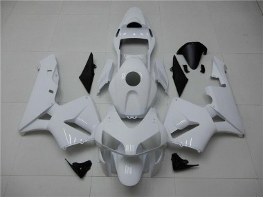 Inexpensive 2003-2004 Glossy White Honda CBR600RR Motorcycle Fairings Kit